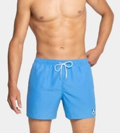 Short De Bain Uni Cienfuegos BL018 Bleu Nuage -Calida Soldes Magasin short de bain uni cienfuegos bl018 bleu nuage 2