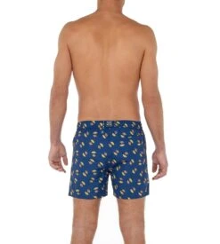 Hom Short De Plage Marcello I0RA Navy Print 9 Hom Short De Plage Marcello I0RA Navy Print -Calida Soldes Magasin short de plage marcello i0ra navy print 3
