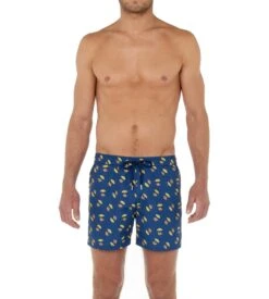Hom Short De Plage Marcello I0RA Navy Print 10 Hom Short De Plage Marcello I0RA Navy Print -Calida Soldes Magasin short de plage marcello i0ra navy print 4