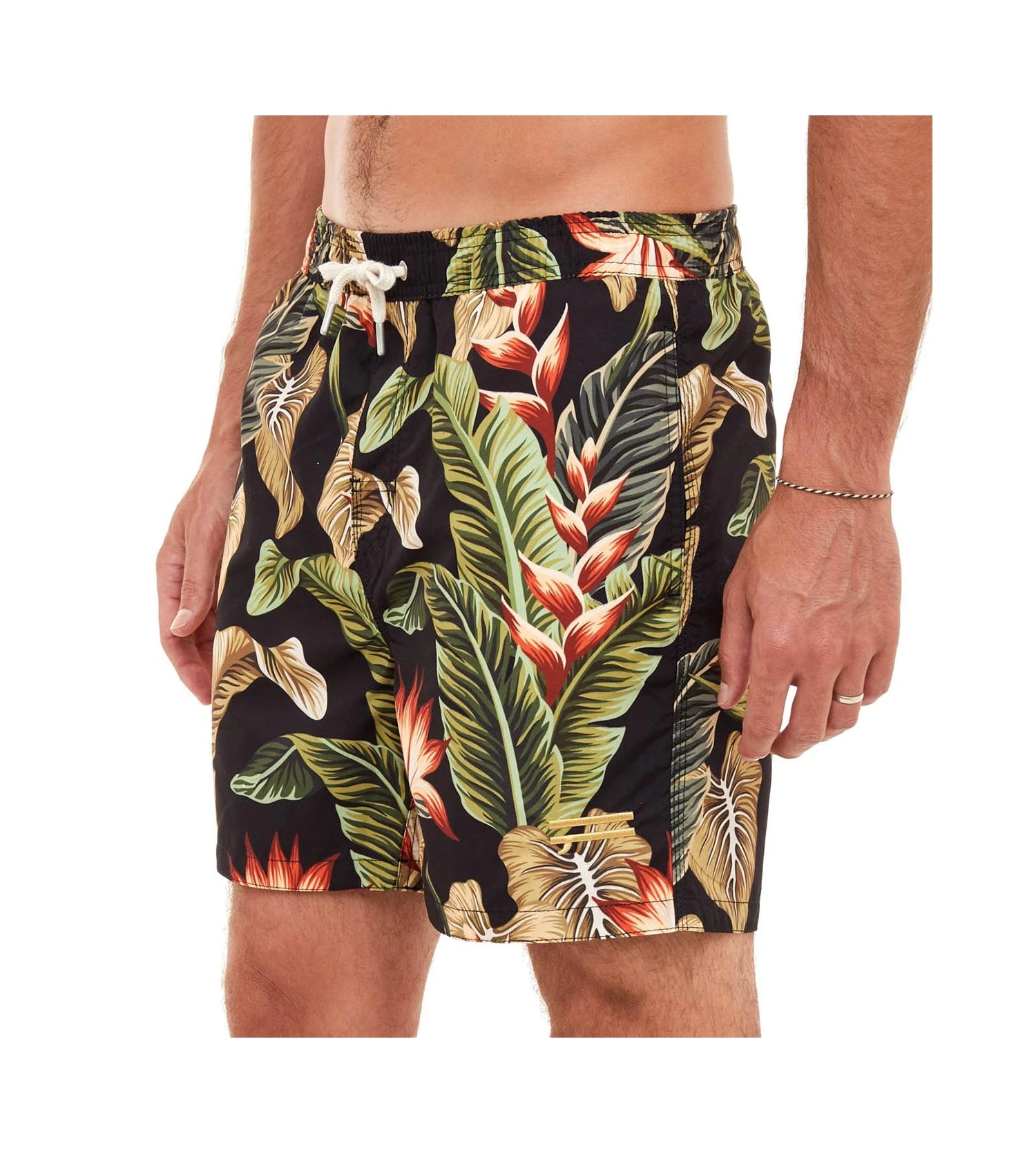 PULLIN Short De Plage Pako Darkfloral IMPRIME 3 PULLIN Short De Plage Pako Darkfloral IMPRIME – Image 3