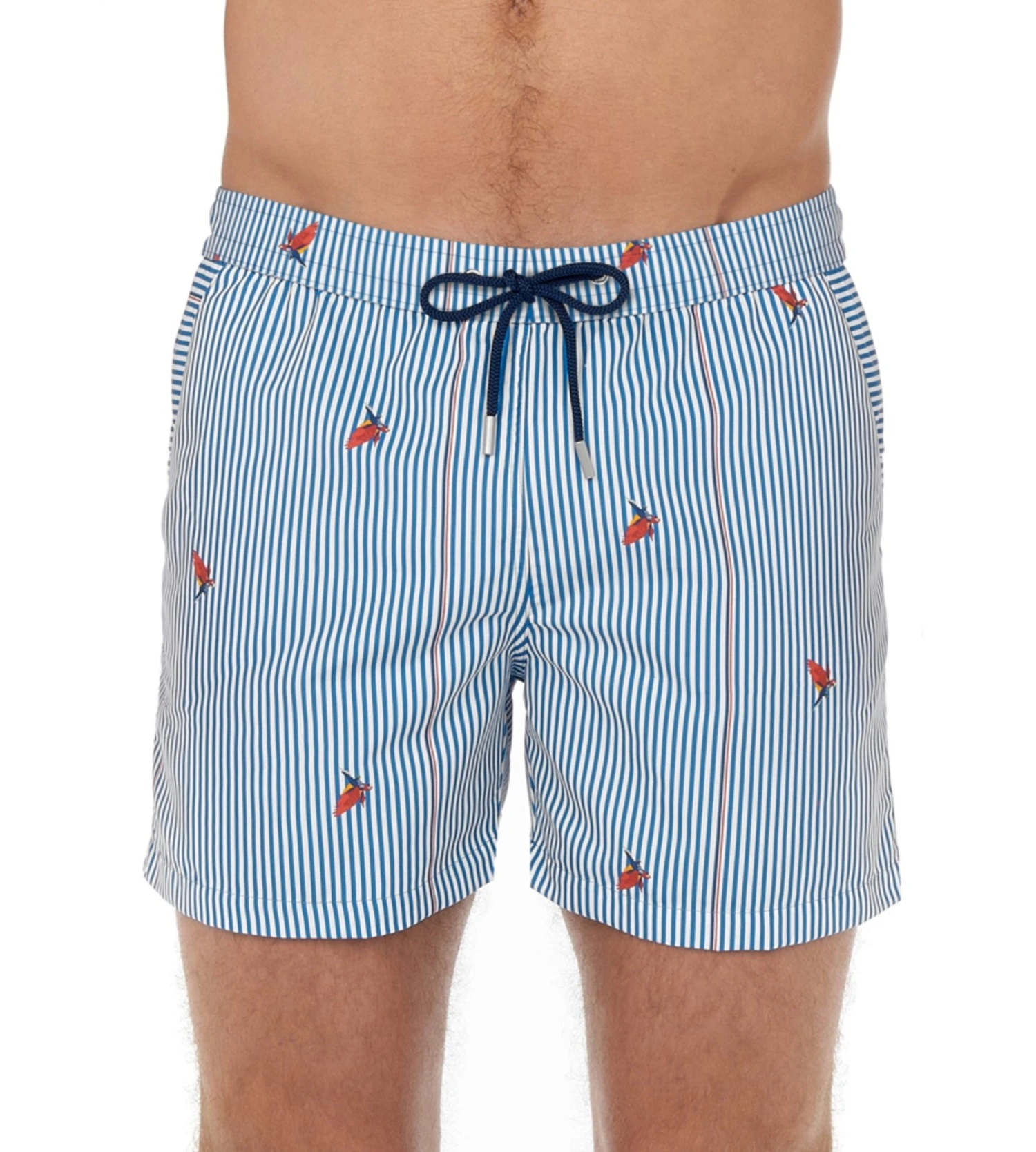 Short De Plage Homme Rayé Roxo Blue/White Stripes 3 Short De Plage Homme Rayé Roxo Blue/White Stripes – Image 3