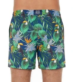 Short De Plage Toucan Pour Homme Navy Print -Calida Soldes Magasin short de plage toucan p0ra navy print 2