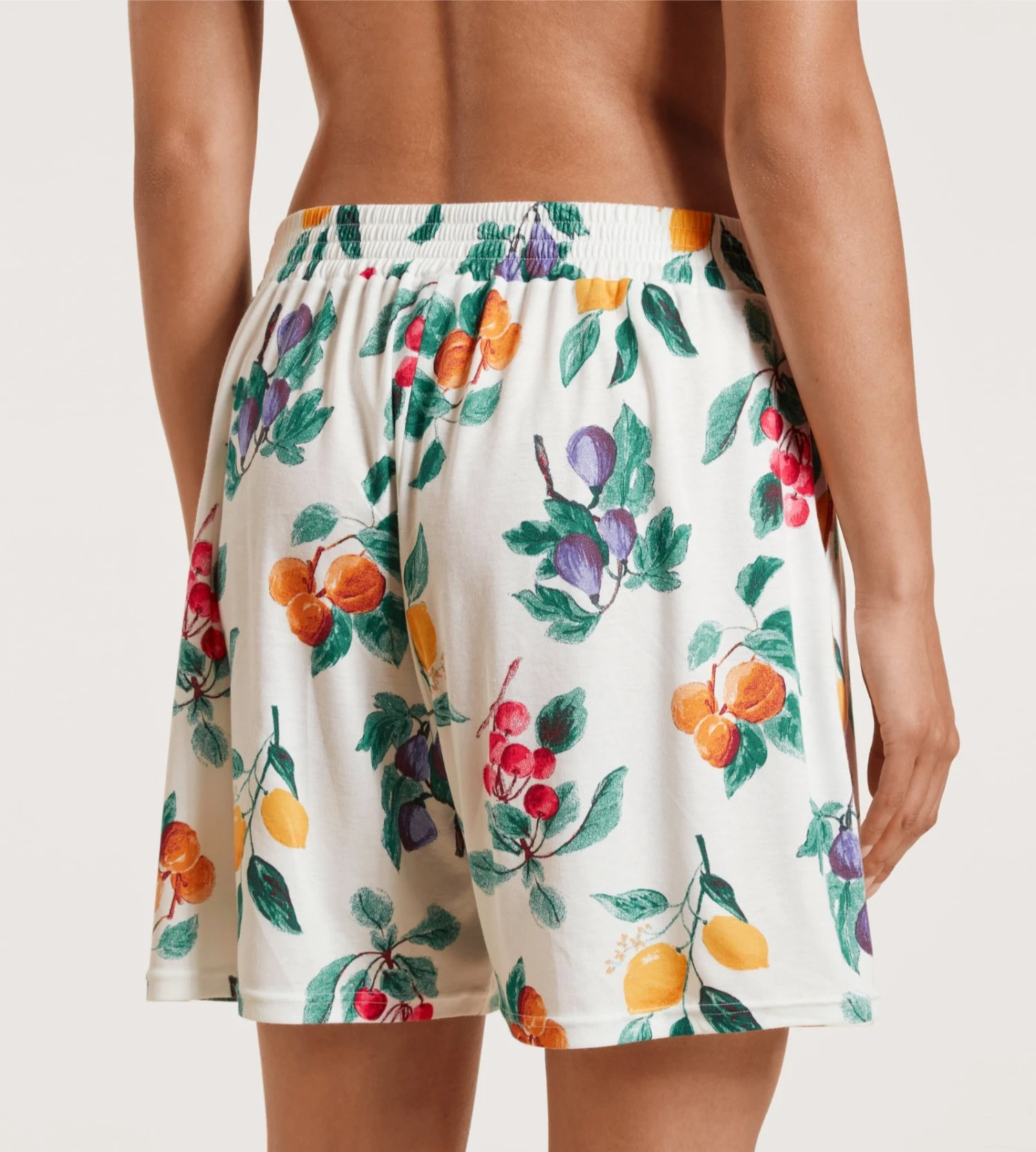 Calida Short Femme Favourites Fruits Star White 2 Calida Short Femme Favourites Fruits Star White – Image 2