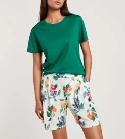 Calida Short Femme Favourites Fruits Star White 6 Calida Short Femme Favourites Fruits Star White -Calida Soldes Magasin short femme imprime 910 star white 2