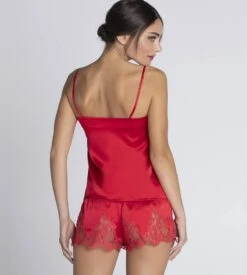 Short Splendeur Soie ROUGE -Calida Soldes Magasin short splendeur soie rouge 5