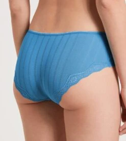 Calida Shorty Avec Dentelle Etude Toujours Azurit Blue -Calida Soldes Magasin shorty avec dentelle etude toujours 474 azurit blue 3