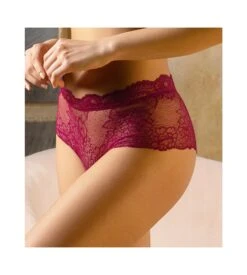 Shorty Bas Sublime En Dentelle Fuchsia Sublime -Calida Soldes Magasin shorty bas sublime en dentelle fuchsia sublime 3