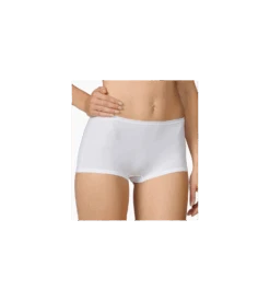 Calida Shorty Femme Coupe Haute Comfort BLANC