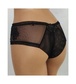 Shorty Glamour Couture Noir -Calida Soldes Magasin shorty glamour couture 0005 noir 3