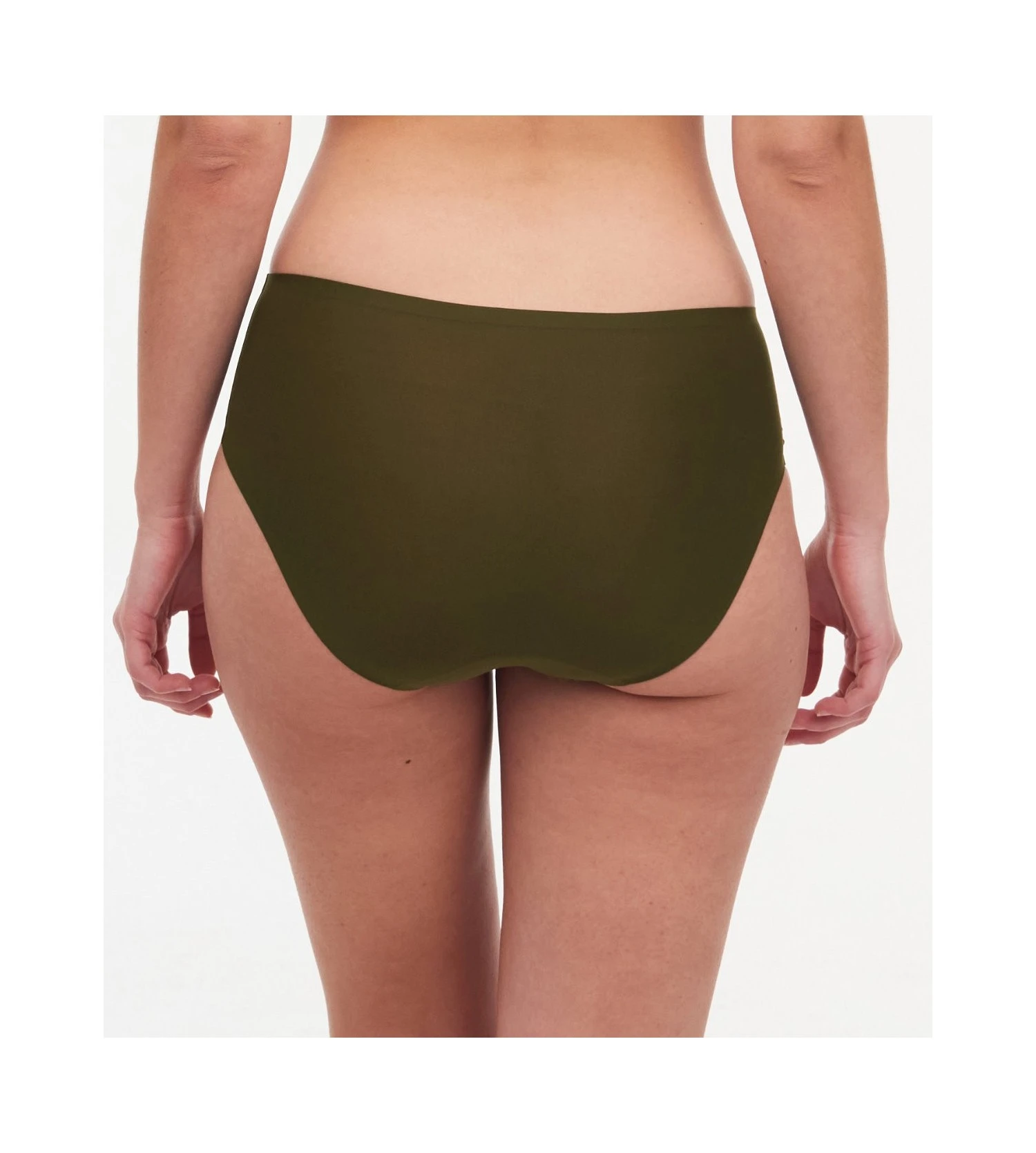 Chantelle Shorty Softstretch Kaki 2 Chantelle Shorty Softstretch Kaki – Image 2
