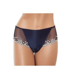 Shorty Splendeur Soie MARINE OR