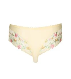 PRIMA DONNA Shorty String Brodé Sedaine French Vanilla -Calida Soldes Magasin shorty string brode sedaine french vanilla 3