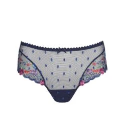 PRIMA DONNA Shorty String Brodé Sedaine Water Blue