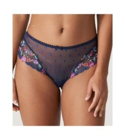 PRIMA DONNA Shorty String Brodé Sedaine Water Blue -Calida Soldes Magasin shorty string brode sedaine water blue 3