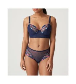 PRIMA DONNA Shorty String Brodé Sedaine Water Blue -Calida Soldes Magasin shorty string brode sedaine water blue 5