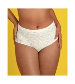 ANITA Shorty Taille Haute Clara Art IVOIRE -Calida Soldes Magasin shorty taille haute clara art ivoire 612 3