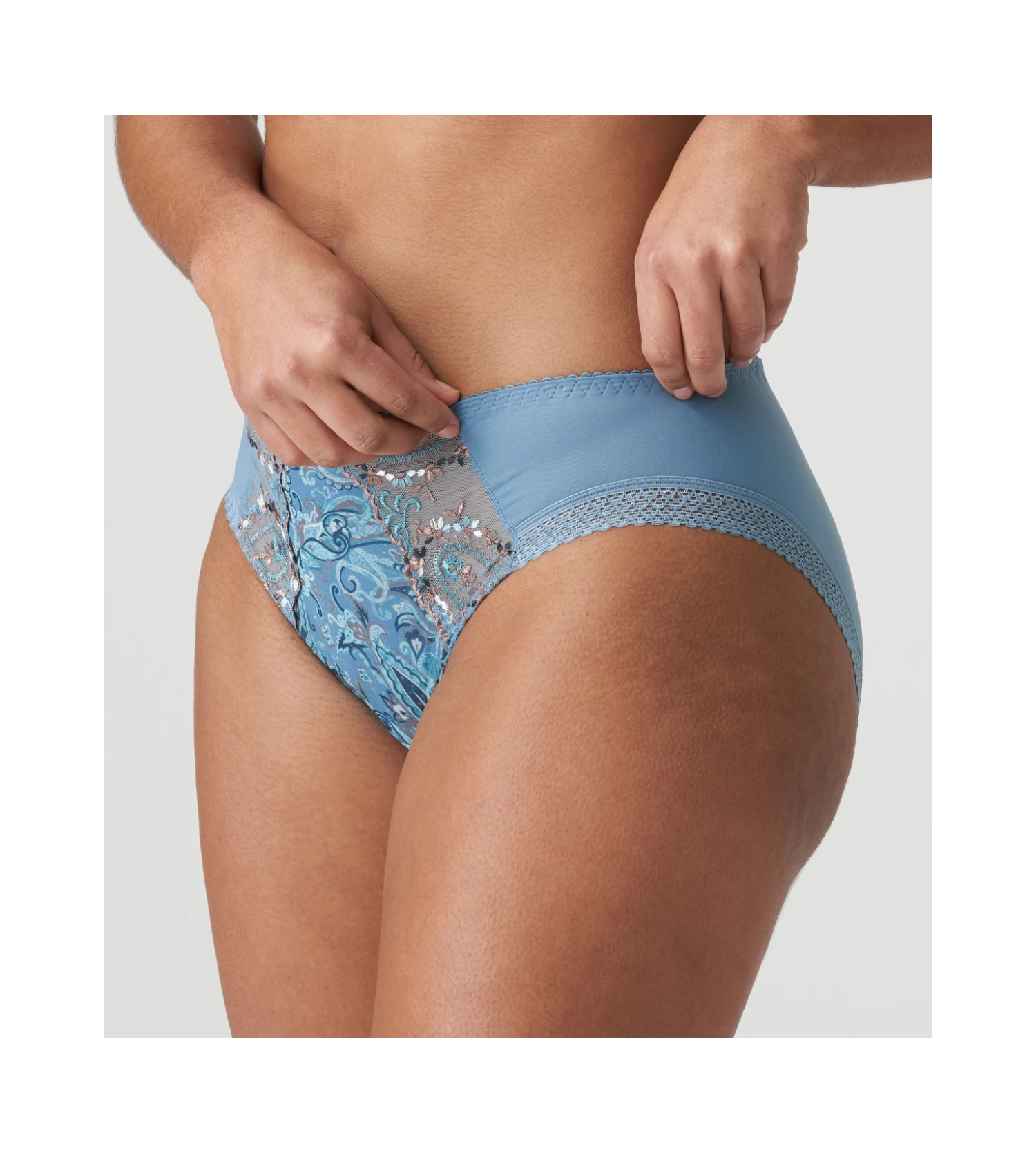 PRIMA DONNA Slip Brésilien Alalia Automn Blue 3 PRIMA DONNA Slip Brésilien Alalia Automn Blue – Image 3