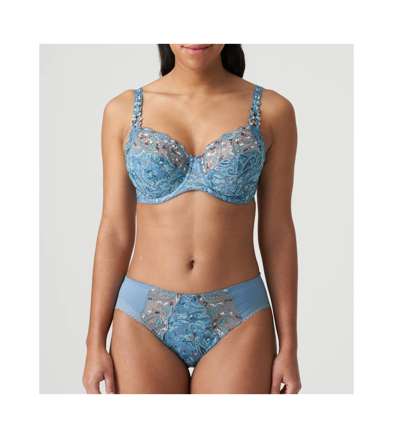 PRIMA DONNA Slip Brésilien Alalia Automn Blue 4 PRIMA DONNA Slip Brésilien Alalia Automn Blue – Image 4