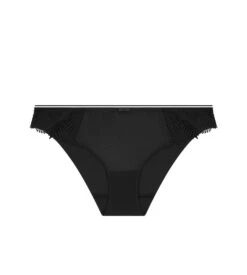 Simone Perele Slip Brésilien Bloom Noir 015