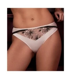 MARIE JO Slip Brésilien Brodé Noorah Black & Blush 12 MARIE JO Slip Brésilien Brodé Noorah Black & Blush -Calida Soldes Magasin slip bresilien brode noorah black blush 5