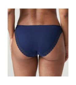 PRIMA DONNA Slip Brésilien Brodé Sedaine Water Blue -Calida Soldes Magasin slip bresilien brode sedaine water blue 4