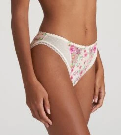 MARIE JO Slip Brésilien Chen PEARLED IVORY -Calida Soldes Magasin slip bresilien chen pearled ivory 4