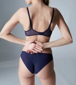 Simone Perele Slip Brésilien Reflet 562 Minuit -Calida Soldes Magasin slip bresilien reflet 562 minuit 4
