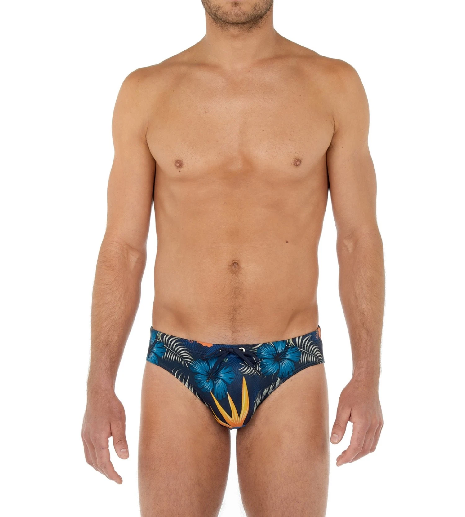 Hom Slip De Bain Imprimé Tiki P0RA Navy Print 3 Hom Slip De Bain Imprimé Tiki P0RA Navy Print – Image 3