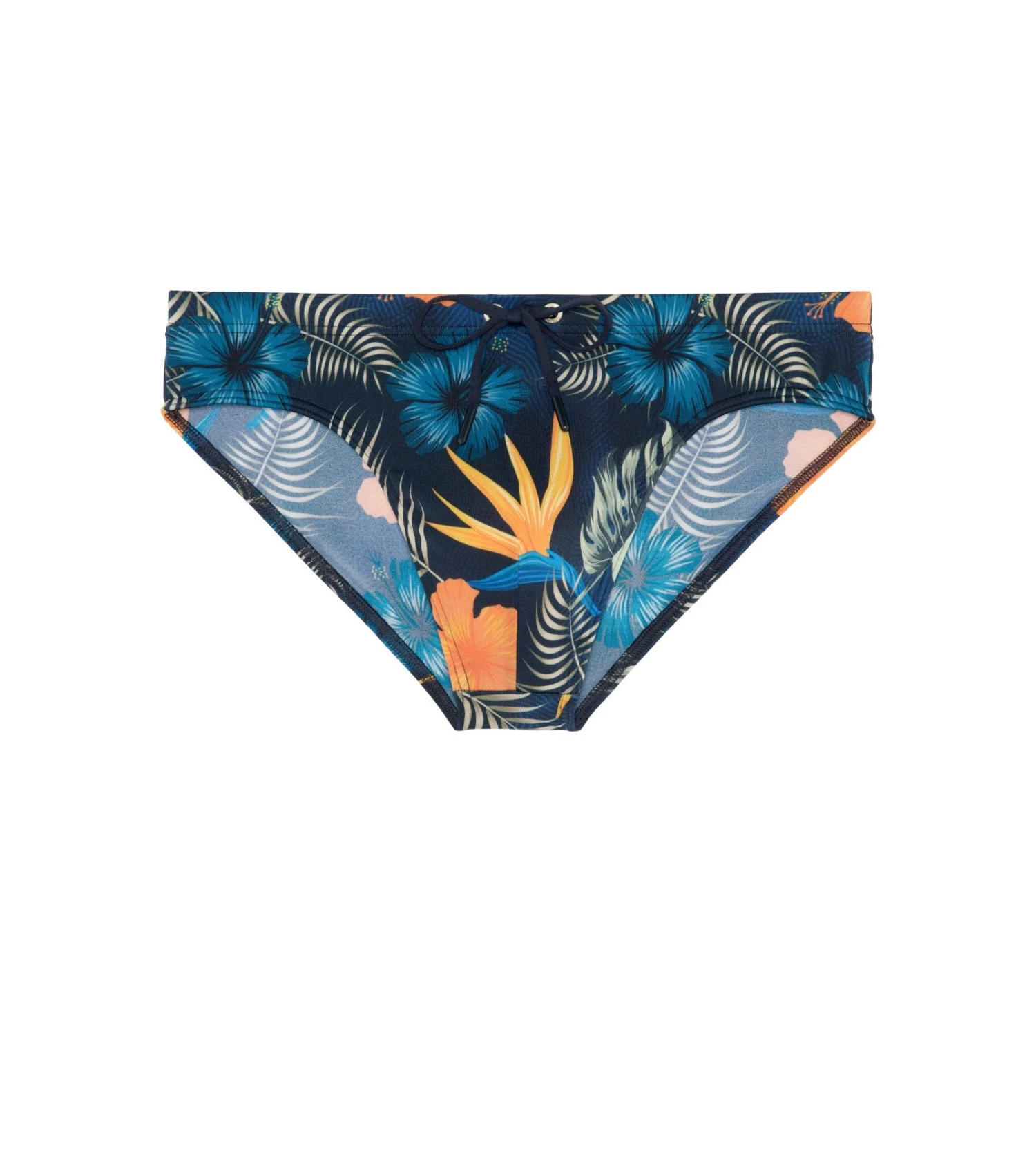 Hom Slip De Bain Imprimé Tiki P0RA Navy Print 1 Hom Slip De Bain Imprimé Tiki P0RA Navy Print