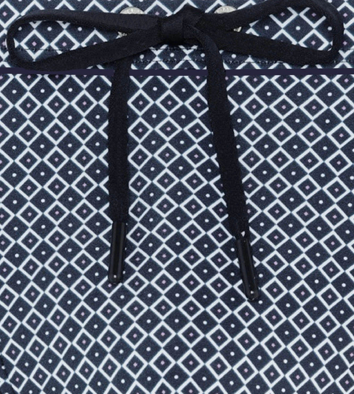 Hom Slip De Bain Jefrey Navy Print 3 Hom Slip De Bain Jefrey Navy Print – Image 3