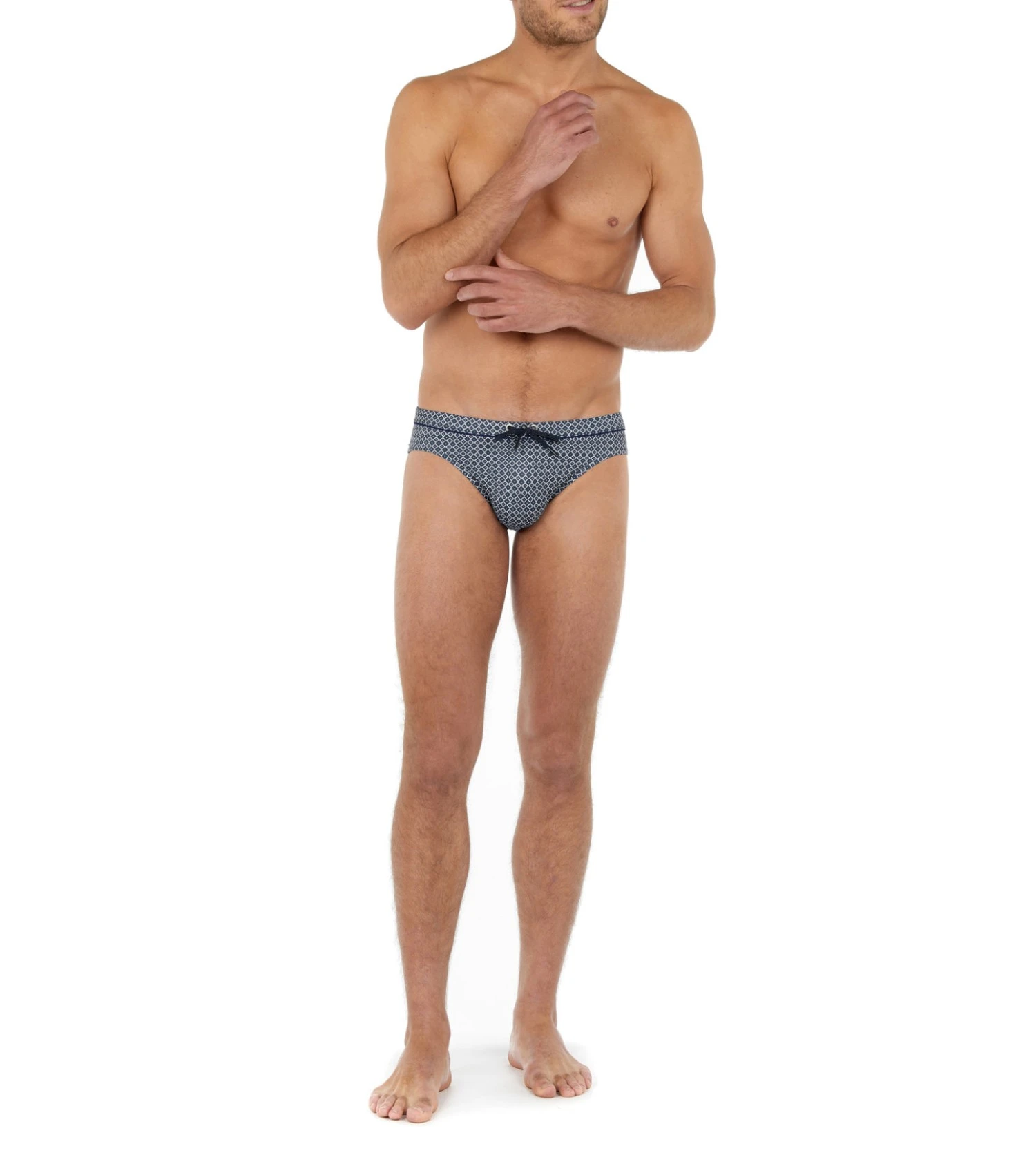 Hom Slip De Bain Jefrey Navy Print 5 Hom Slip De Bain Jefrey Navy Print – Image 5