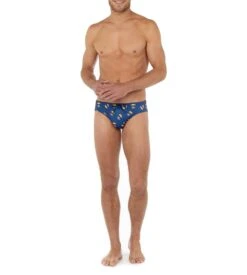 Hom Slip De Bain Marcello Navy Print -Calida Soldes Magasin slip de bain marcello i0ra navy print 5