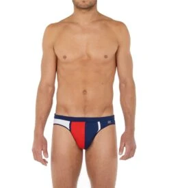 Hom Slip De Bain Micro Waterpolo MARINE OORA -Calida Soldes Magasin slip de bain micro waterpolo marine oora 2