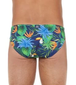 Hom Slip De Bain Mini Toucan P0RA Navy Print 6 Hom Slip De Bain Mini Toucan P0RA Navy Print -Calida Soldes Magasin slip de bain mini toucan p0ra navy print 2
