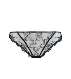 Slip Fantaisie Dressing Floral NOIR