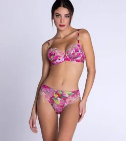Slip Fantaisie Envolée De Fleurs Fuchsia -Calida Soldes Magasin slip fantaisie envolee de fleurs fuchsia 4