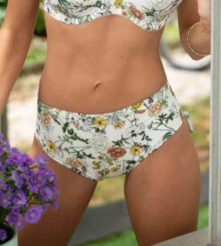 Slip Haut Liberté En Fleur - Fleur Du Matin -Calida Soldes Magasin slip haut liberte en fleur fleur du matin 3