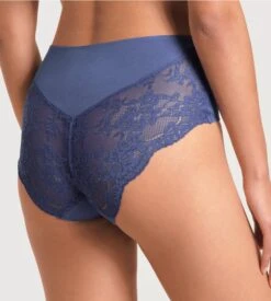 Calida Slip Haut Modal Deluxe Marine Water Blue -Calida Soldes Magasin slip haut modal deluxe 427 marine water blue 3