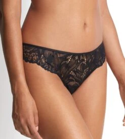 Aubade Slip Italien Flowermania NOIR -Calida Soldes Magasin slip italien flowermania noir 2