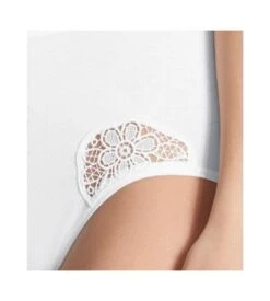 Calida Slip Midi Cotton Desire BLANC 01 6 Calida Slip Midi Cotton Desire BLANC 01 -Calida Soldes Magasin slip midi cotton desire blanc 01 2