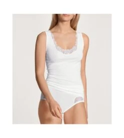 Calida Slip Midi Cotton Desire BLANC 01 7 Calida Slip Midi Cotton Desire BLANC 01 -Calida Soldes Magasin slip midi cotton desire blanc 01 3