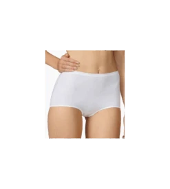 Calida Slip Midi En Coton Comfort BLANC 01