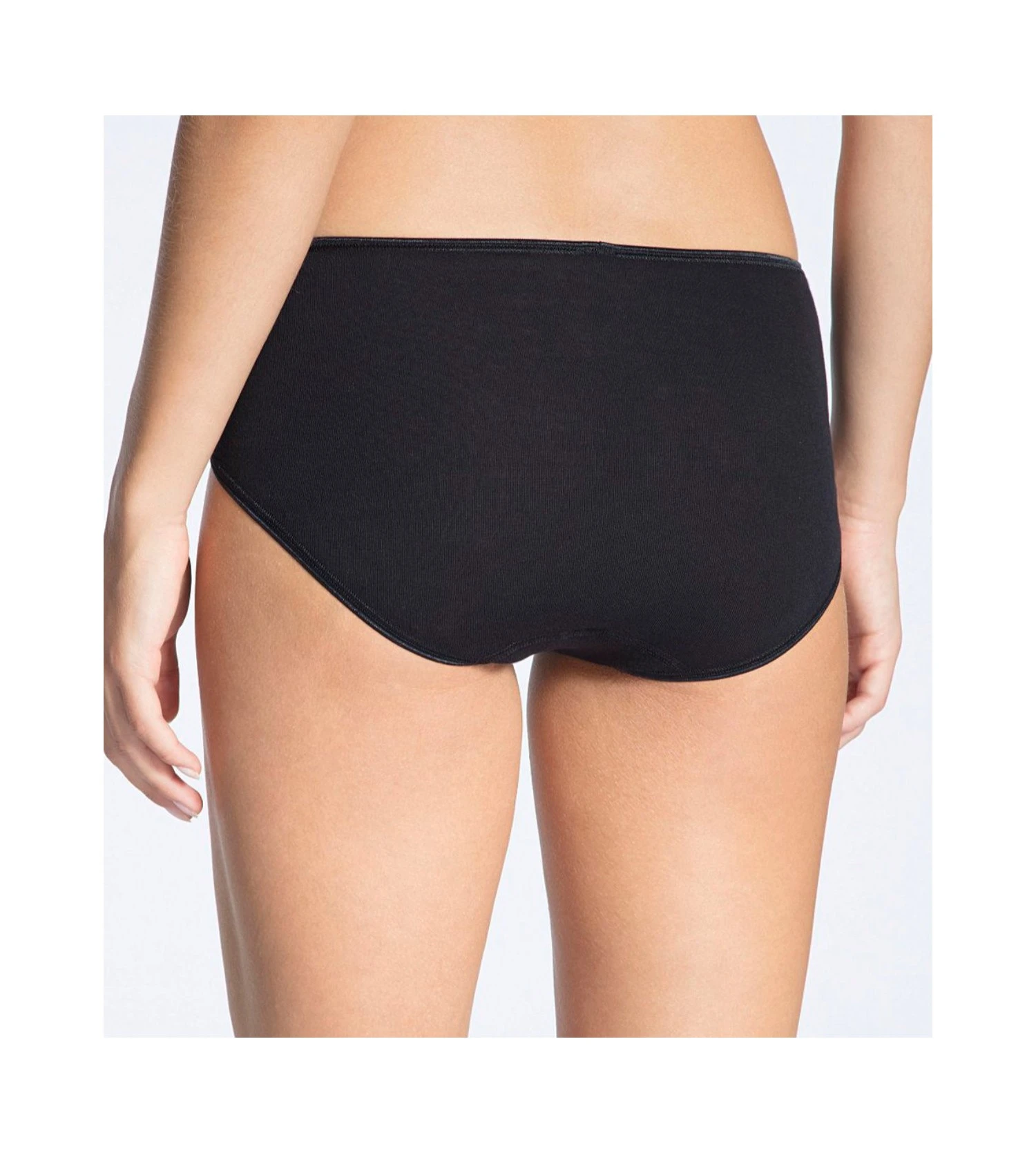 Calida Slip Mini En Coton Feminin Sense NOIR 992 2 Calida Slip Mini En Coton Feminin Sense NOIR 992 – Image 2