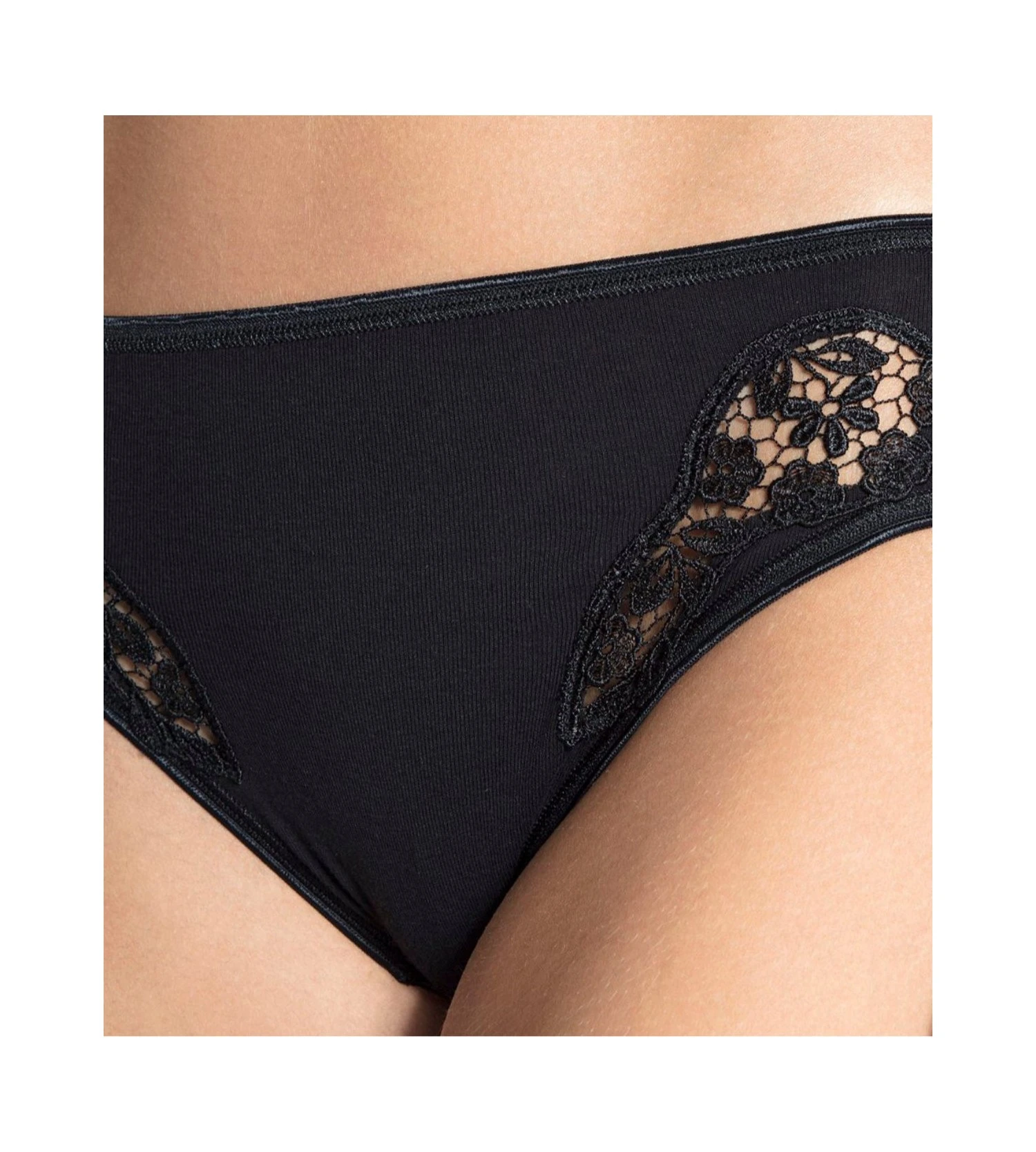 Calida Slip Mini En Coton Feminin Sense NOIR 992 3 Calida Slip Mini En Coton Feminin Sense NOIR 992 – Image 3