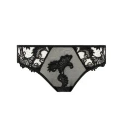 Slip Séduction Dressing Floral NOIR