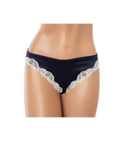 Slip Séduction Splendeur Soie MARINE OR