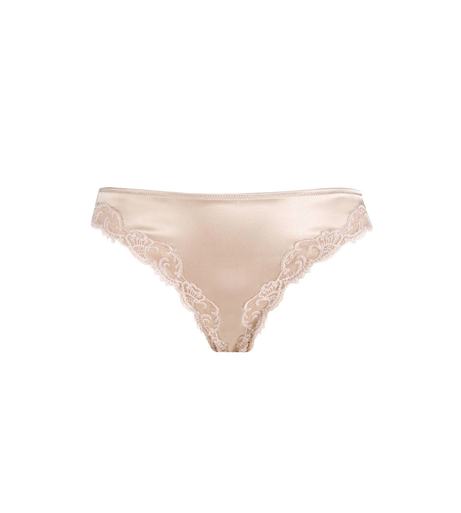 Slip Séduction Splendeur Soie NUDE 1 Slip Séduction Splendeur Soie NUDE