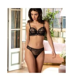 Slip Séduction Sublime En Dentelle 0005 Noir -Calida Soldes Magasin slip seduction sublime en dentelle 0005 noir 4