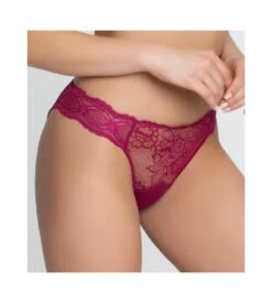 Slip Séduction Sublime En Dentelle Fuchsia Sublime -Calida Soldes Magasin slip seduction sublime en dentelle fuchsia sublime 2