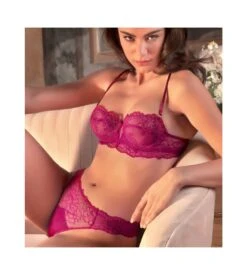 Slip Séduction Sublime En Dentelle Fuchsia Sublime -Calida Soldes Magasin slip seduction sublime en dentelle fuchsia sublime 4